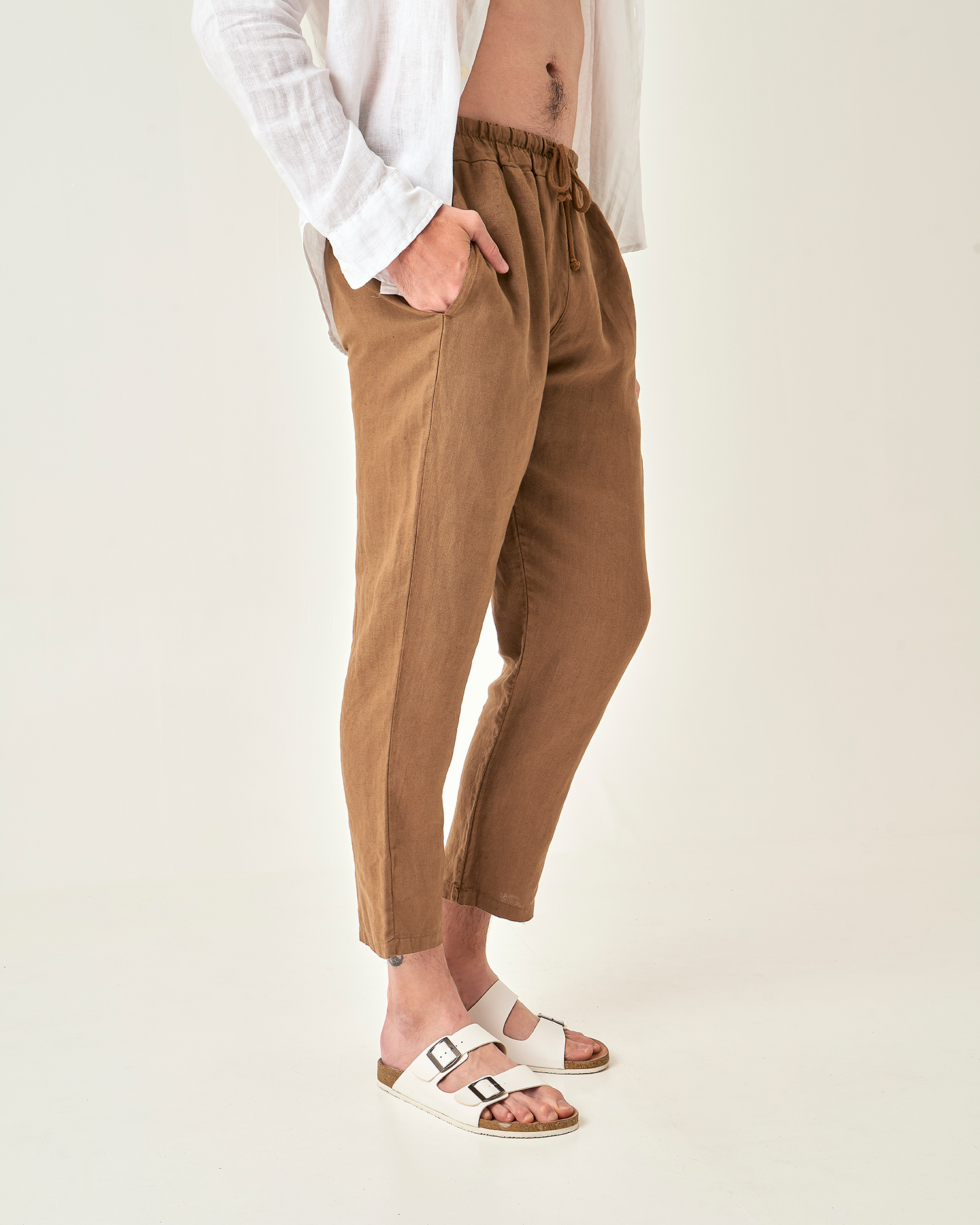 THE BASIC TROUSERS [caffé]