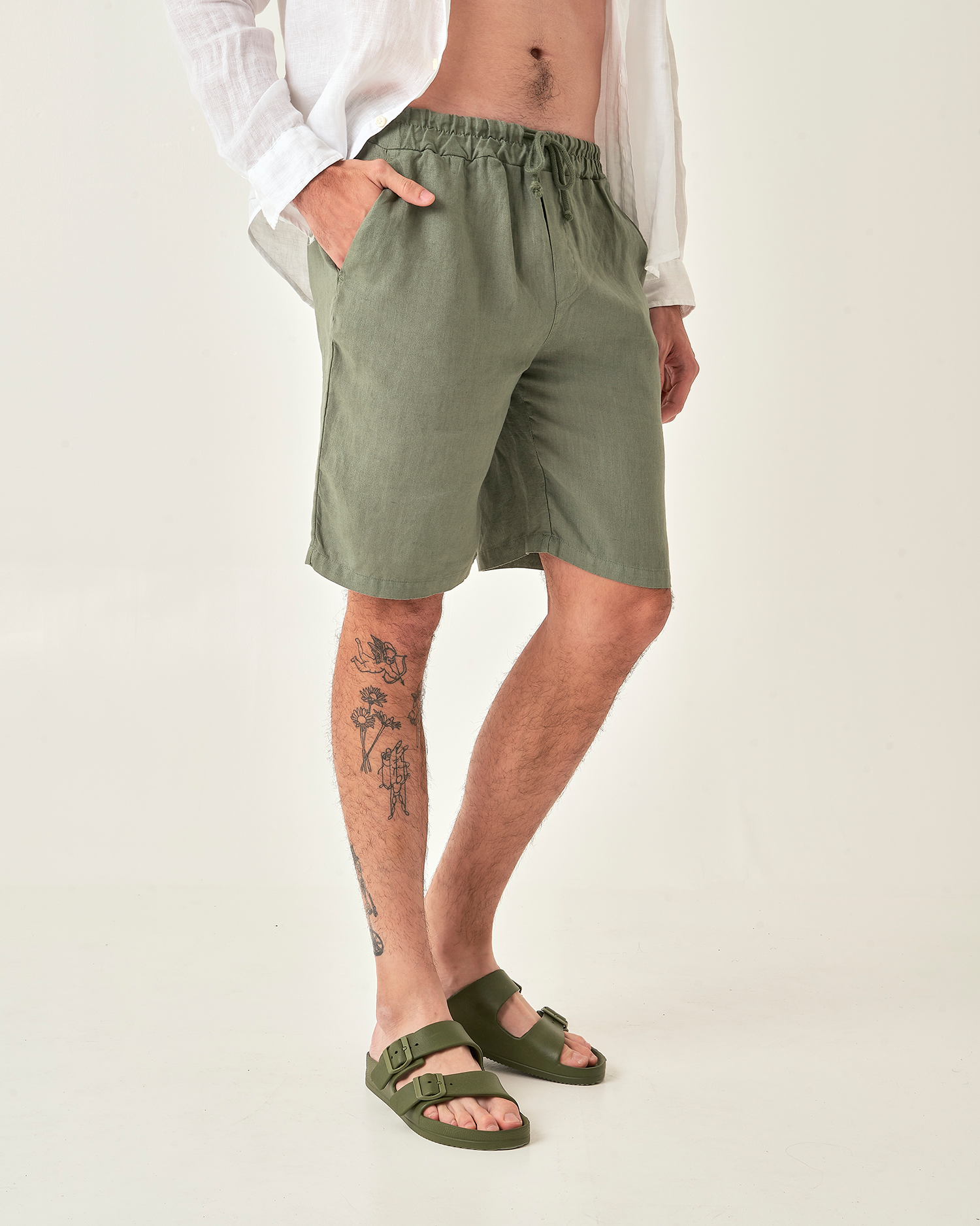 THE BEACH SHORTS [militare]