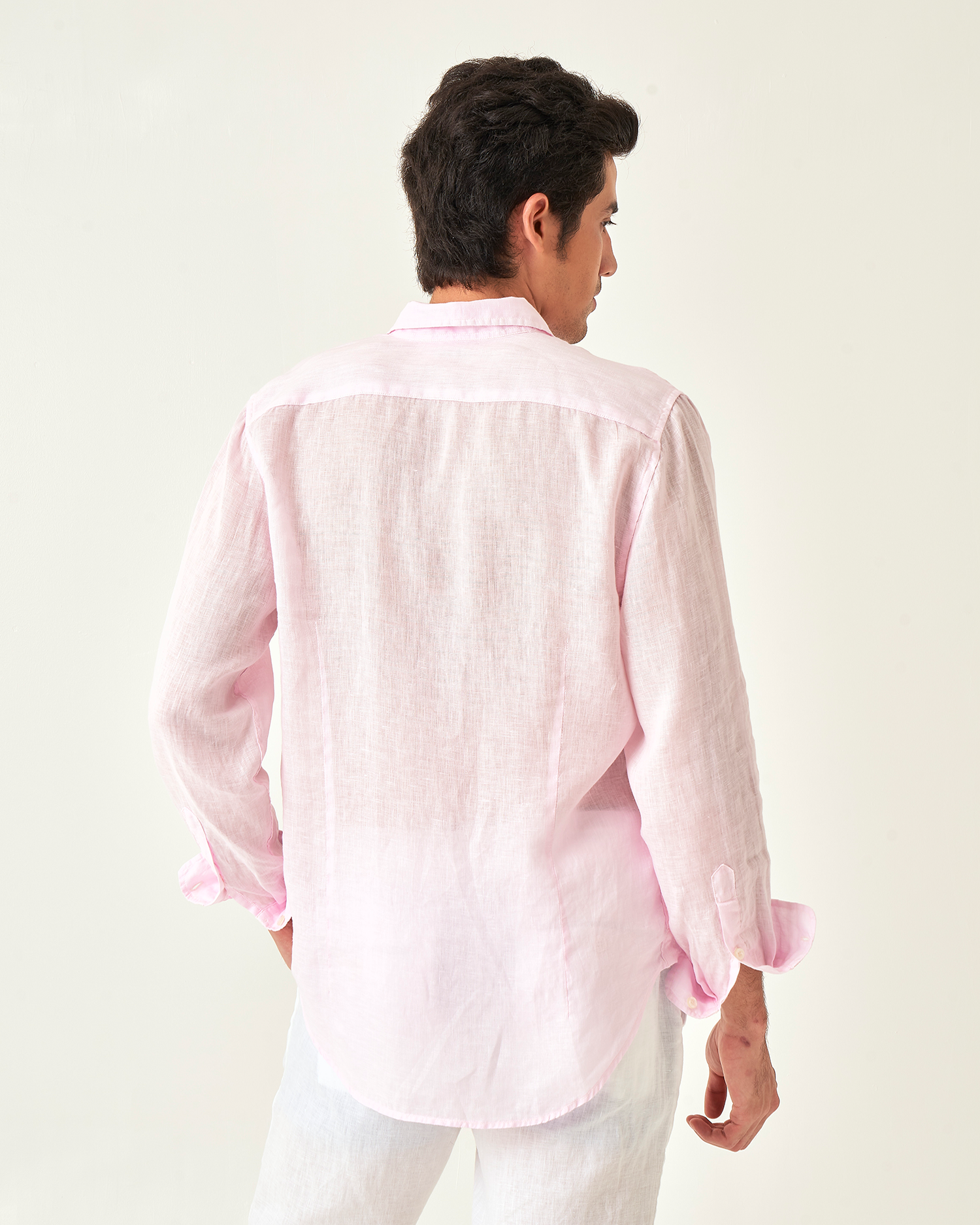 THE LINEN SHIRT [rosa]