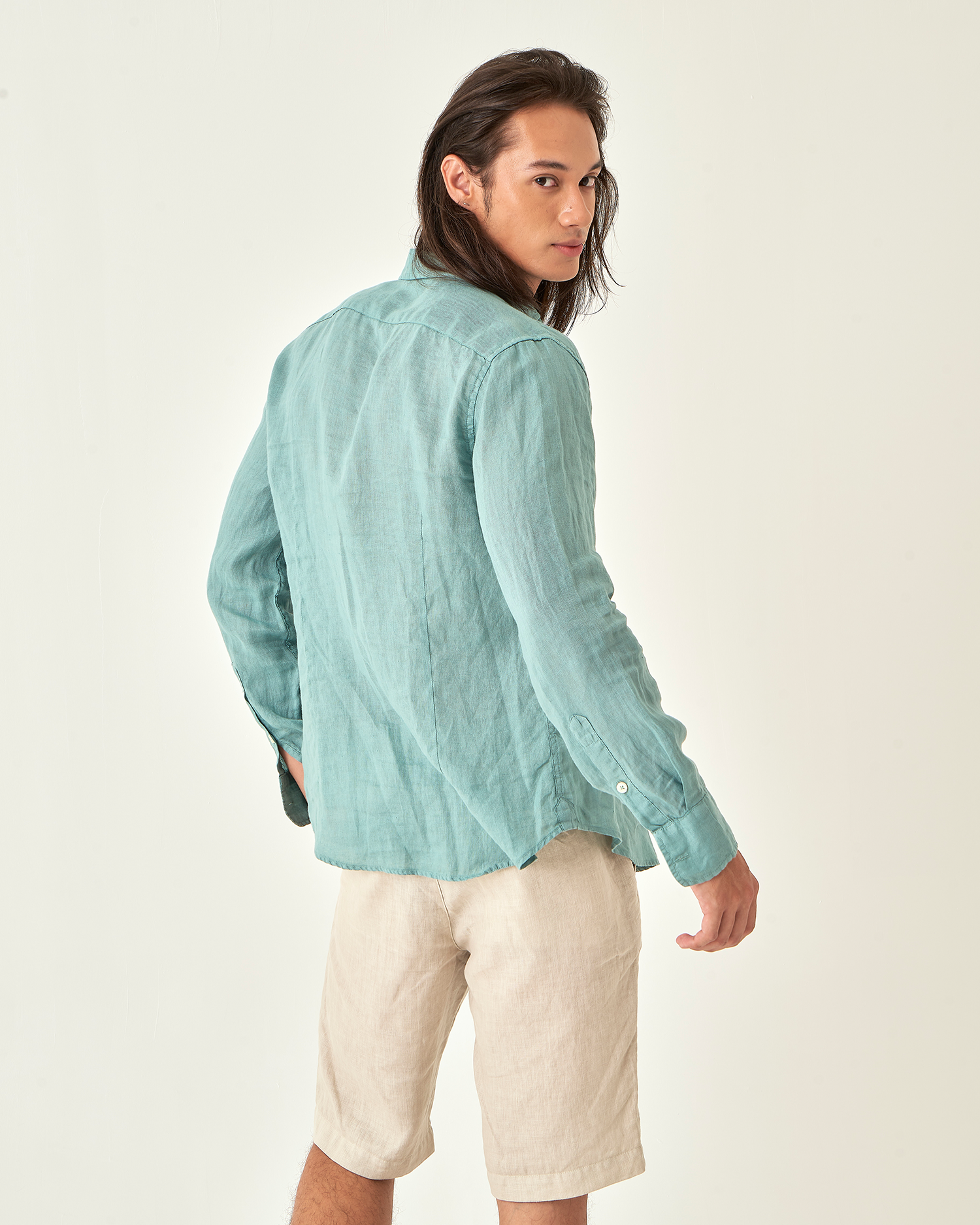 THE LINEN SHIRT [tiffany]